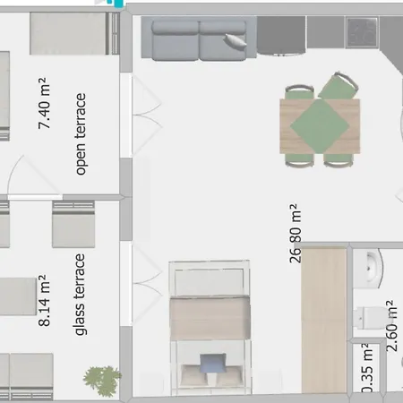 Skolka Lejlighed Portorož